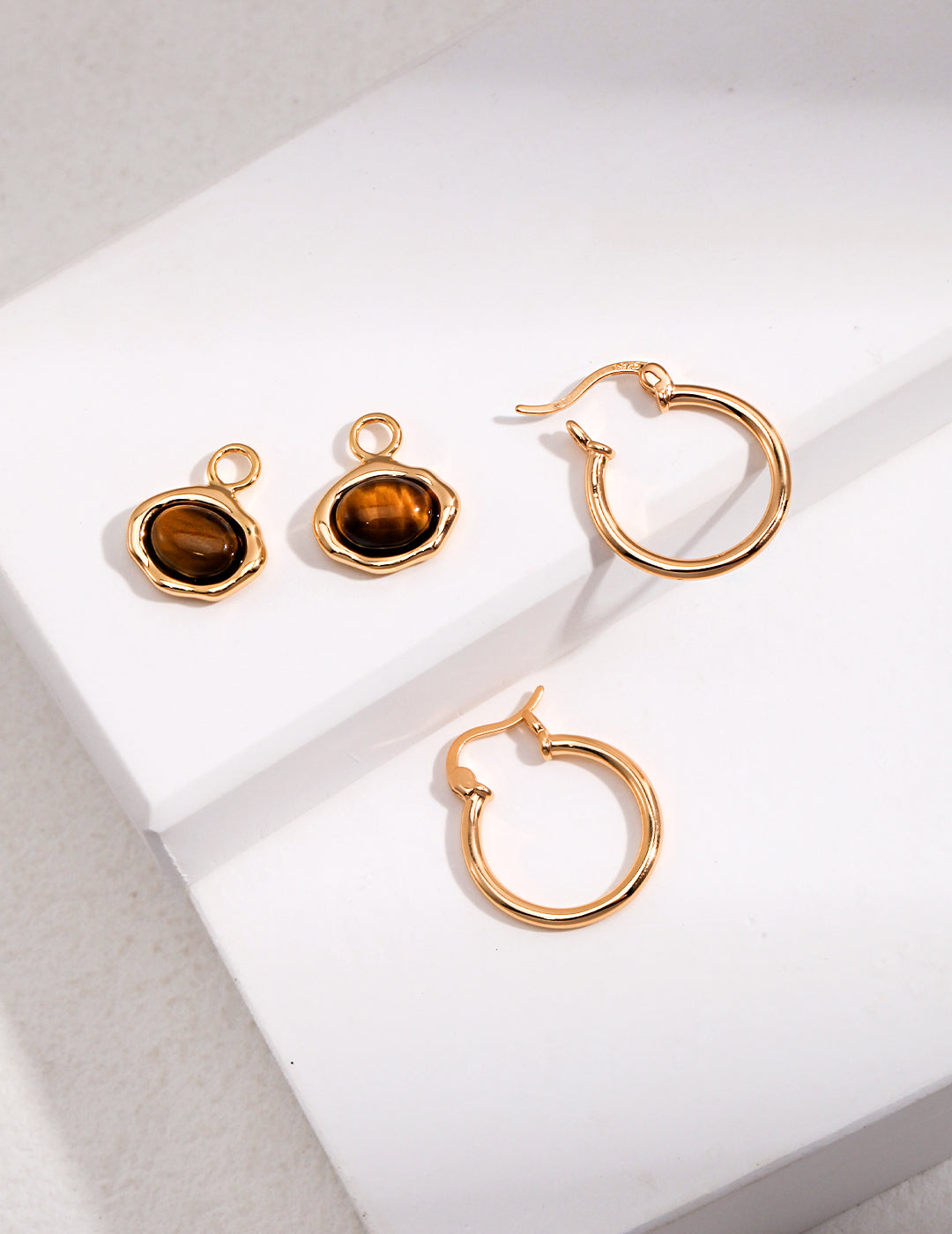 Tiger's Eye Earrings
