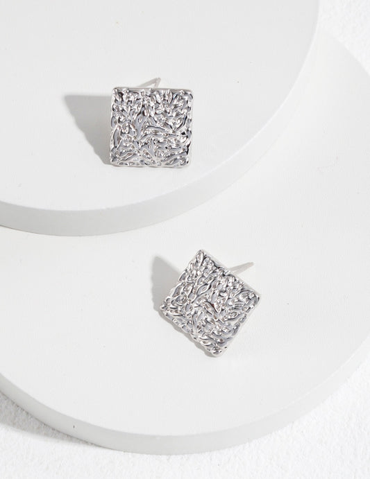 Silver Earring Vintage Style