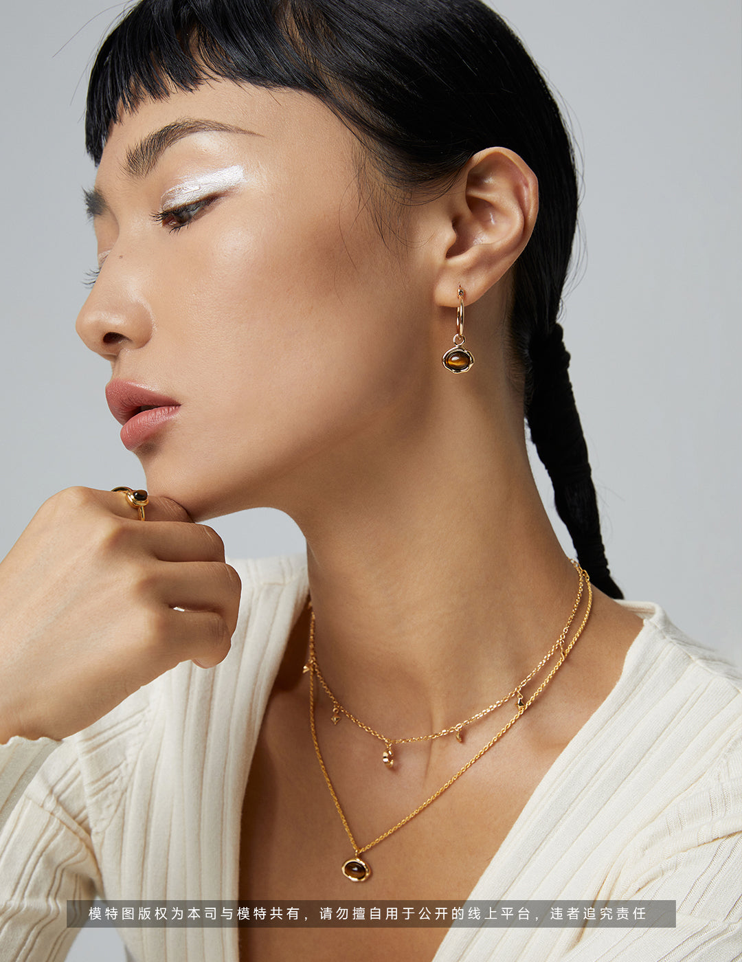 Tiger's Eye Earrings
